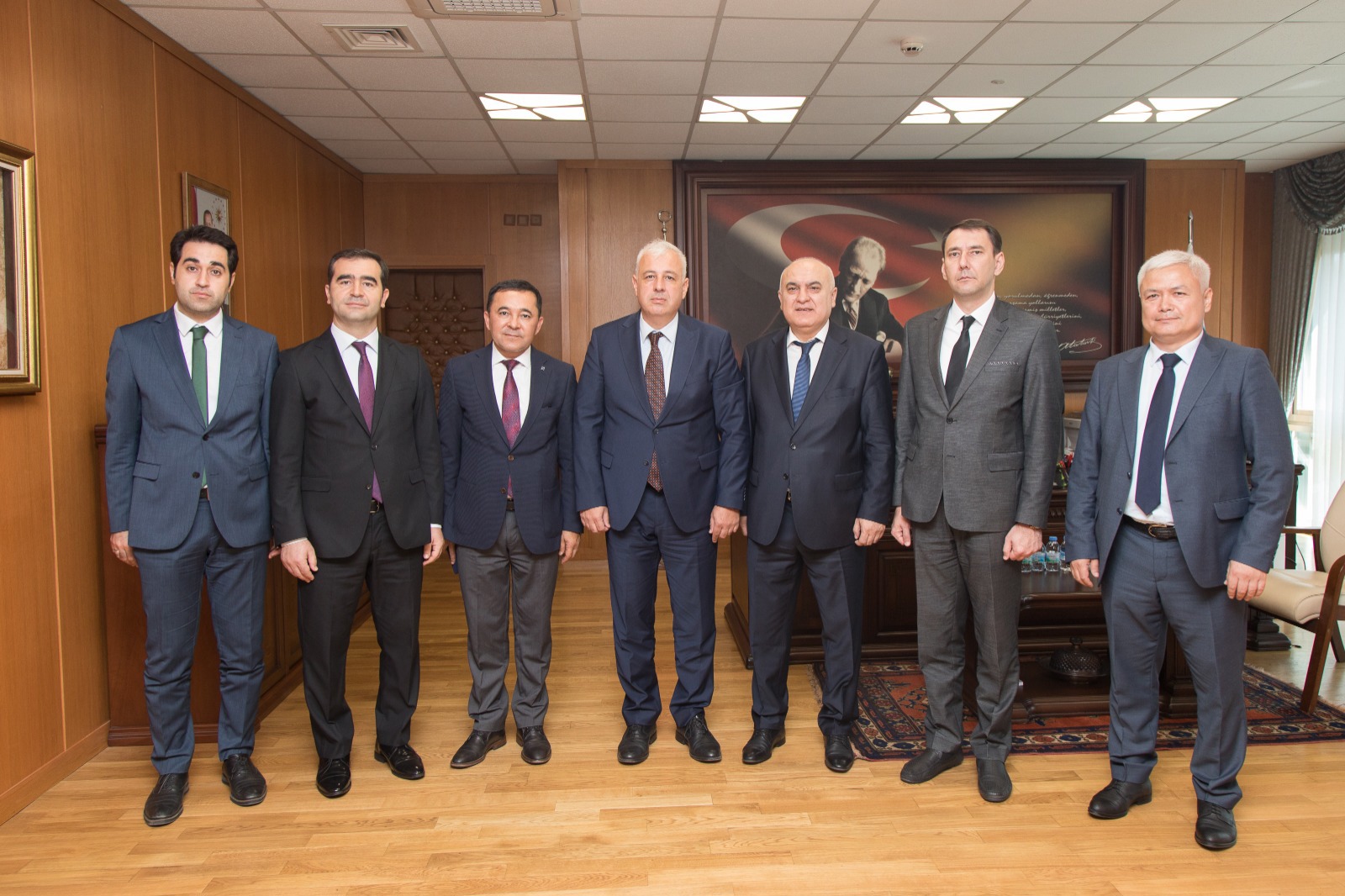 Özbekistan heyeti SGK’yı ziyaret etti