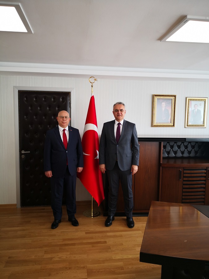 SGK Başkan Yardımcısı İsmail Ertüzün'den Ziyaret