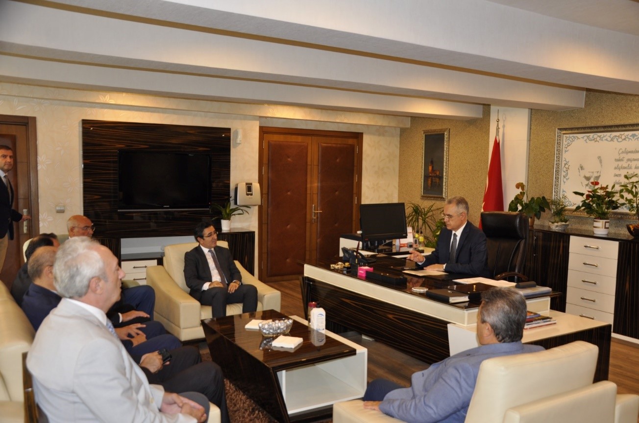 Başkan Yardımcısı Ertüzün, Antalya İl Müdürlüğünü ziyaret etti
