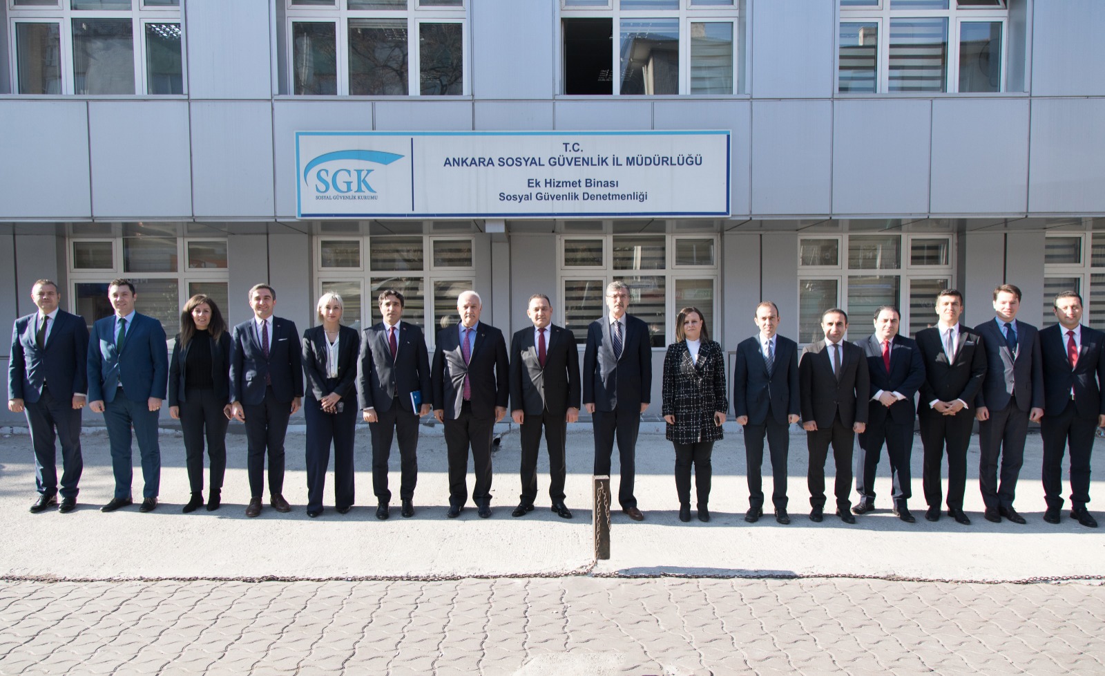 Başkan Yardımcısı Aydin, Ankara İl Müdürlüğünü ziyaret etti